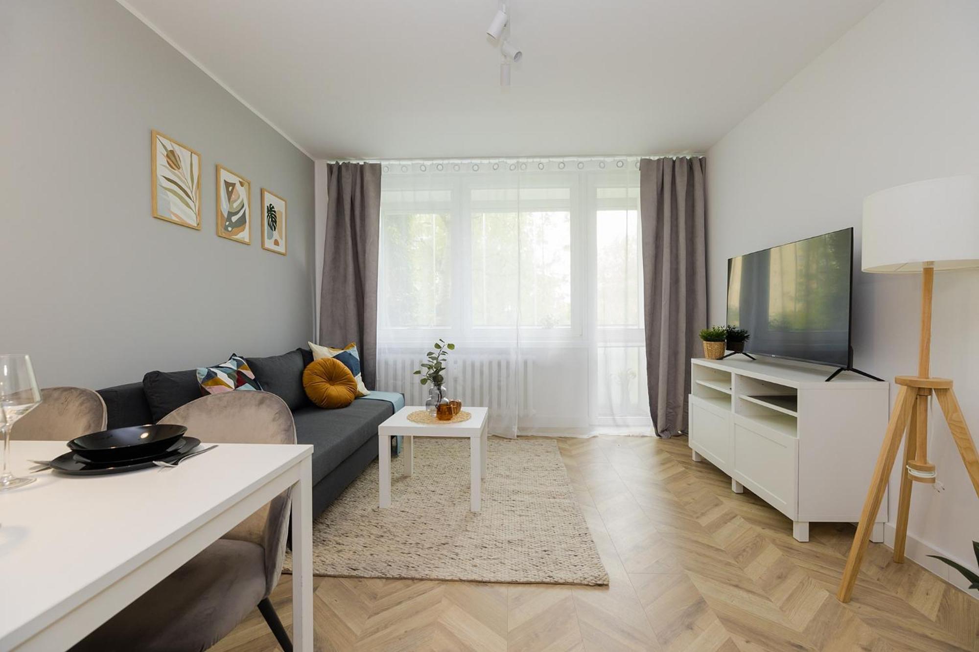 Mia Metro Station, Reymonta Apartment Варшава Екстериор снимка