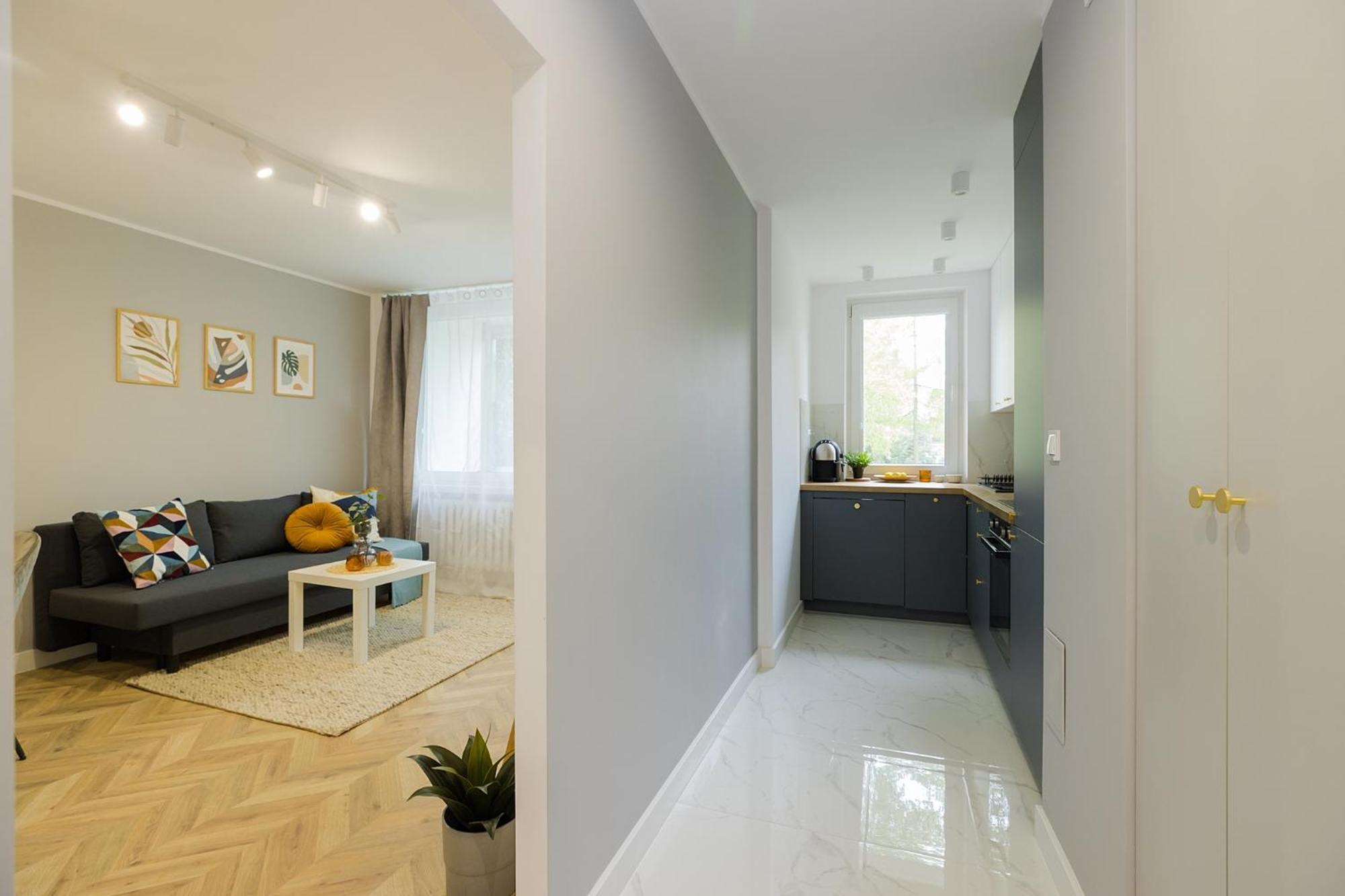Mia Metro Station, Reymonta Apartment Варшава Екстериор снимка